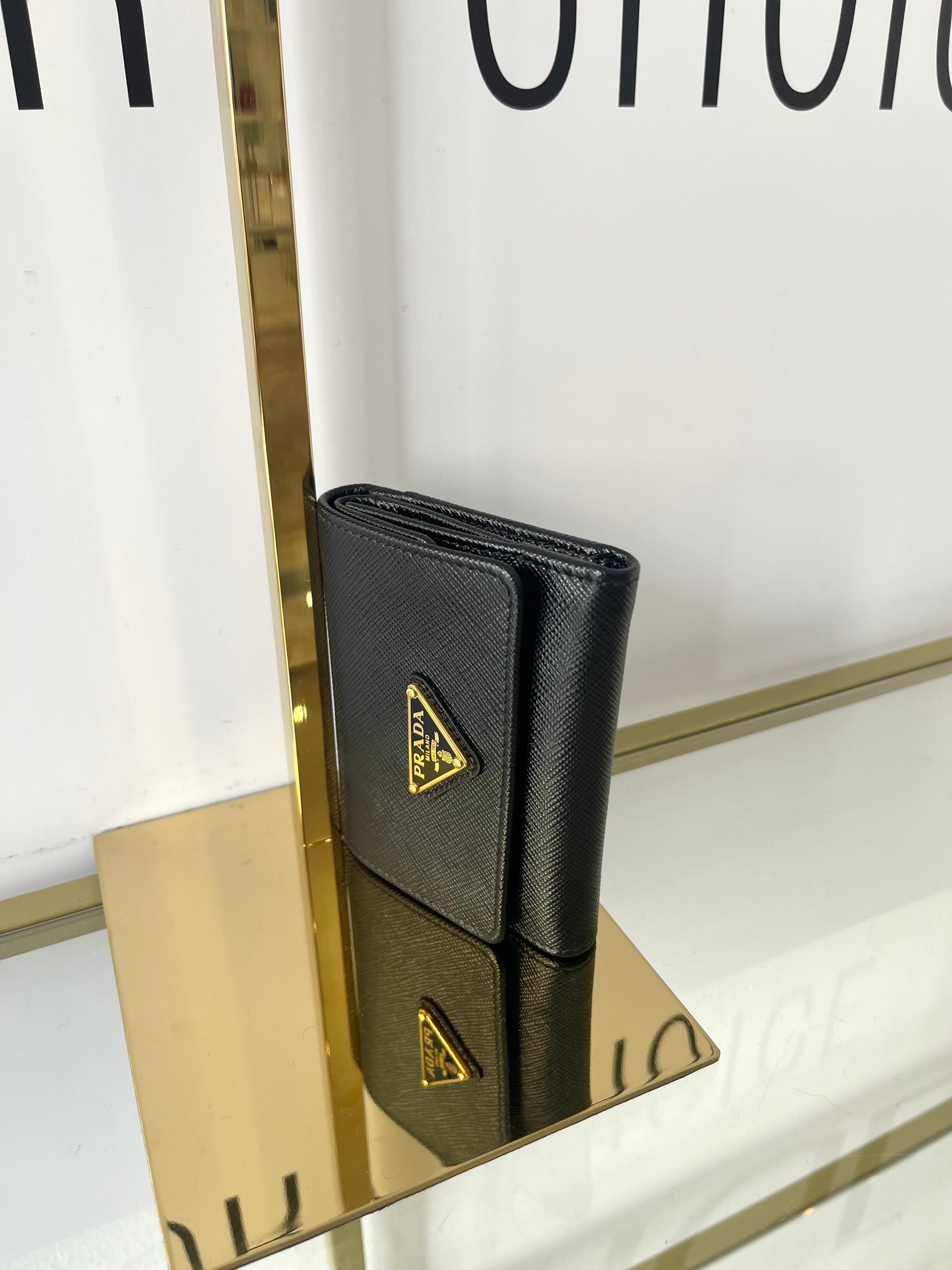 Portafoglio in Saffiano Prada