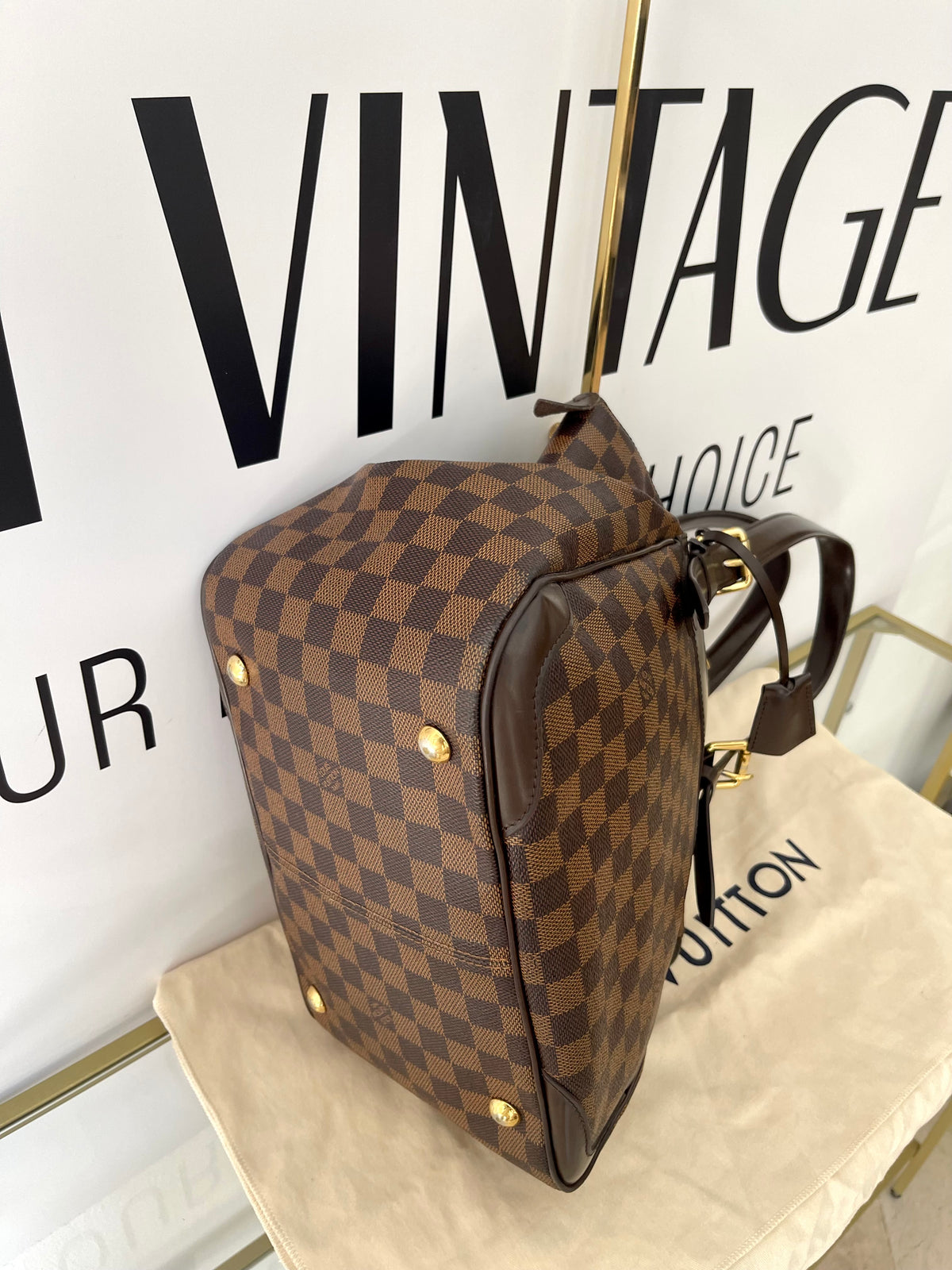 Borsa Verona GM Damier Ebène Louis Vuitton