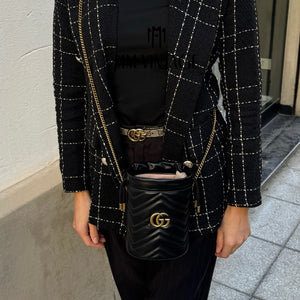 Borsa a secchiello GG Marmont Gucci