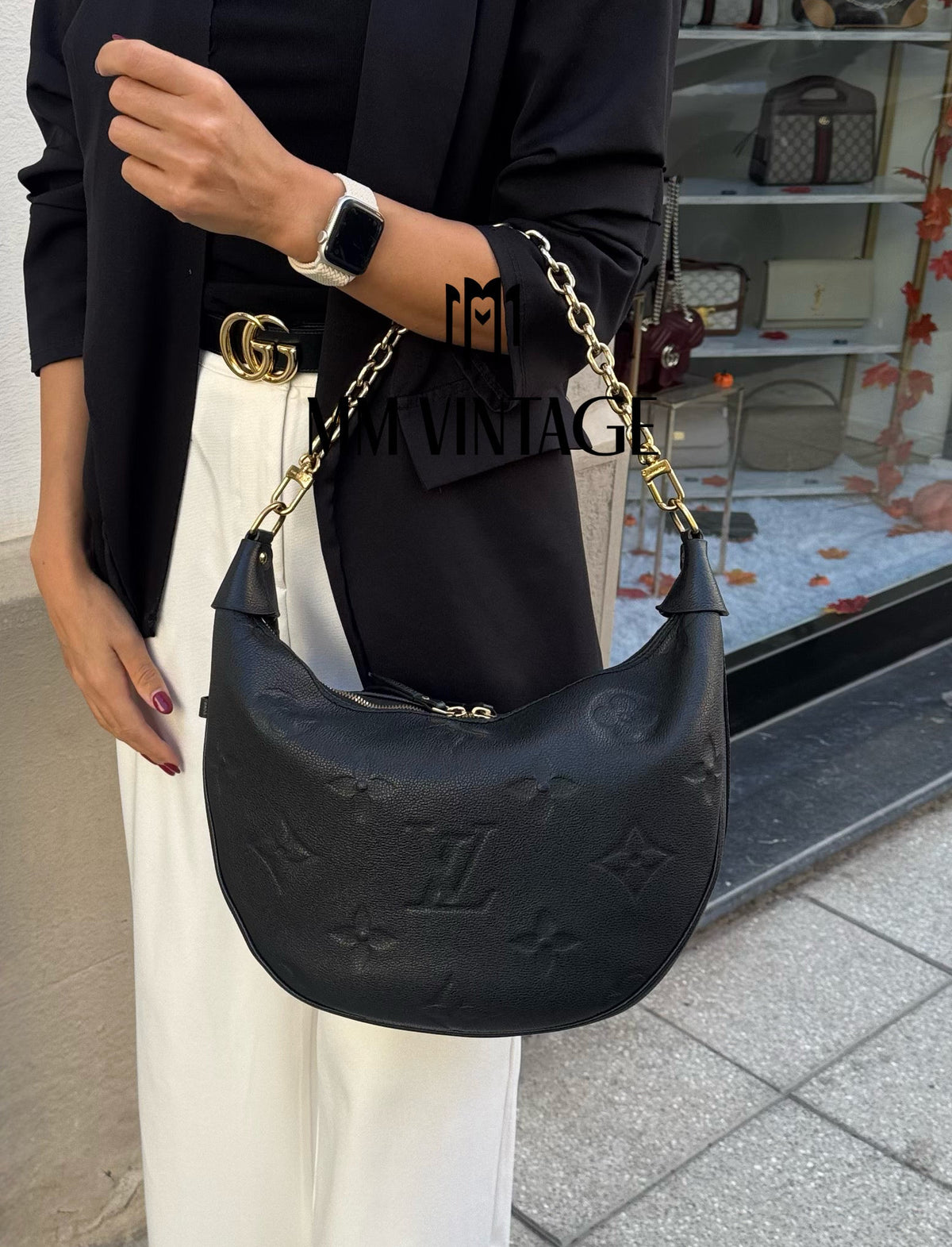 Borsa Loop Hobo Monogram Empreinte Louis Vuitton