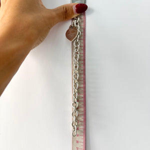 Bracciale a maglie cuore M Tiffany