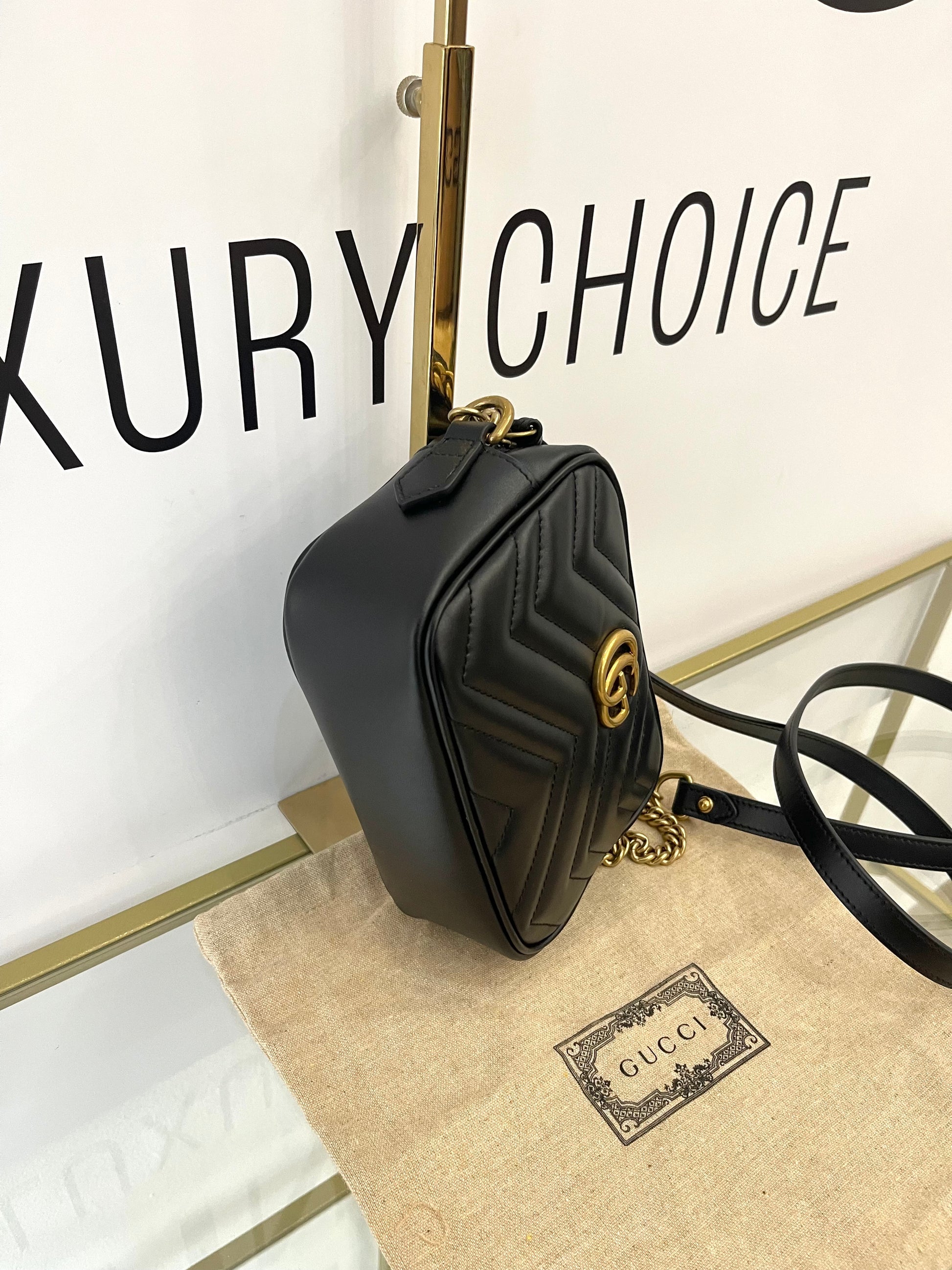 Borsa Mini Camera Bag GG Gucci