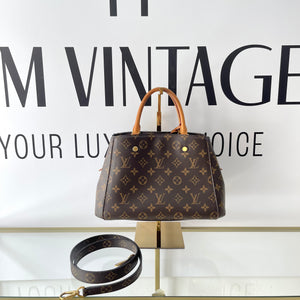 Borsa Montaigne PM Monogram Louis Vuitton