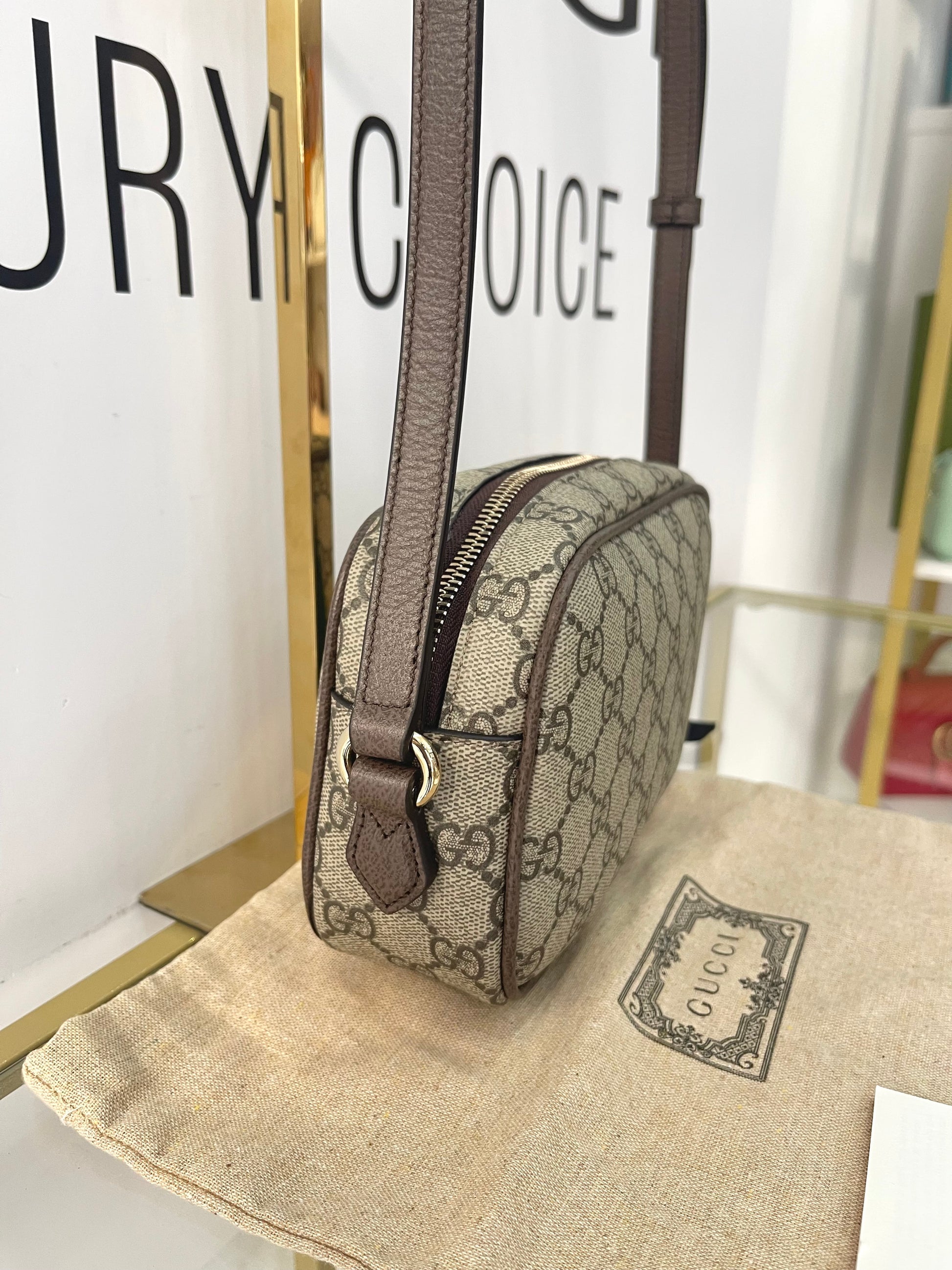 Borsa Camera Bag Ophidia GG Supreme Gucci