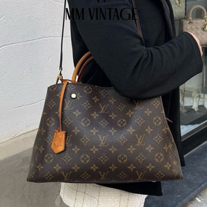 Borsa Montaigne MM Monogram Louis Vuitton