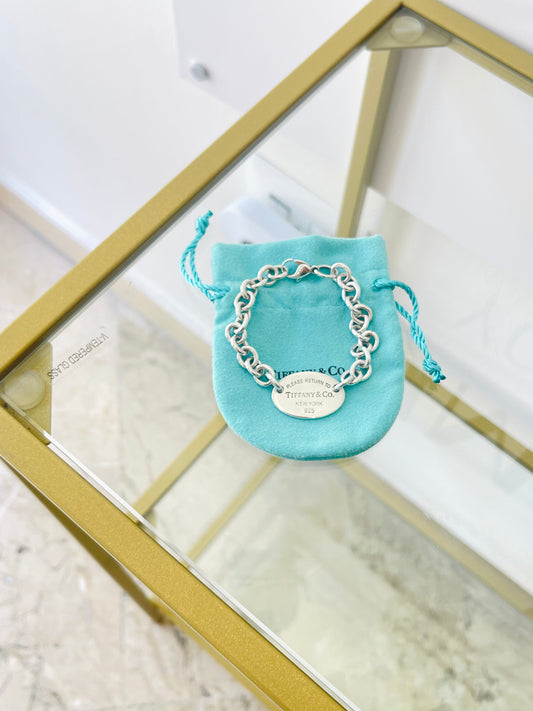 Bracciale a maglie Ultra Oval Tiffany