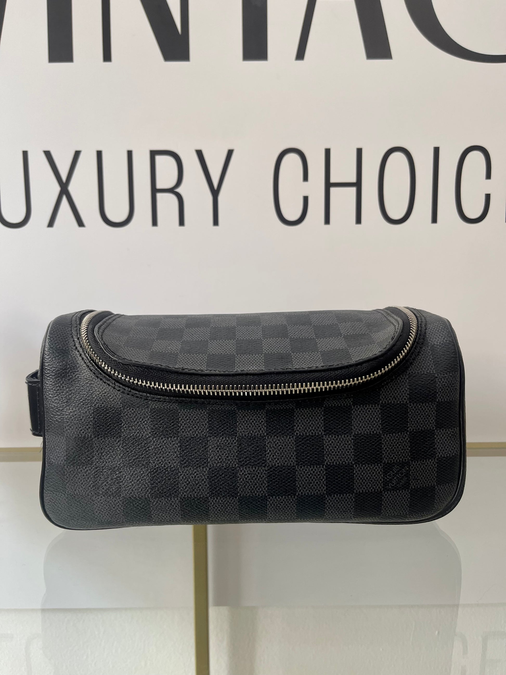 Toiletry Bag Damier Graphite Louis Vuitton