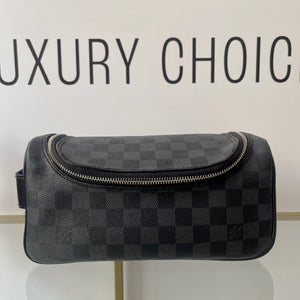 Toiletry Bag Damier Graphite Louis Vuitton