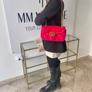 Borsa Marmont 26 Velvet GG Torchon Gucci
