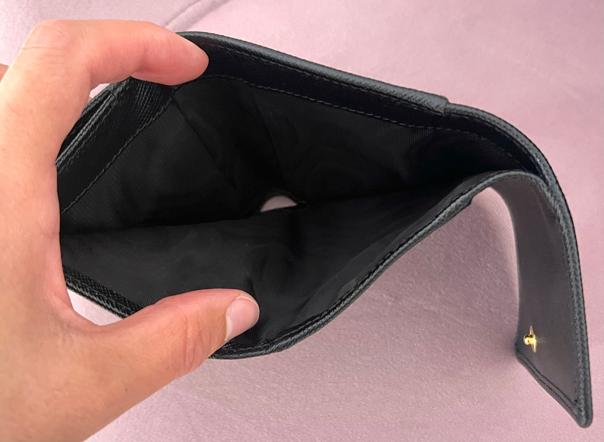 Portafoglio in Saffiano Prada