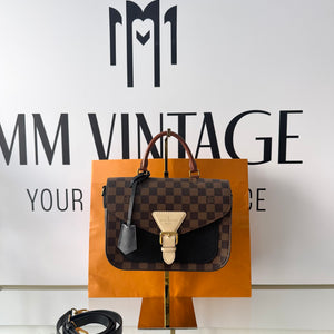 Borsa Beaumarchais Damier Ebène Louis Vuitton