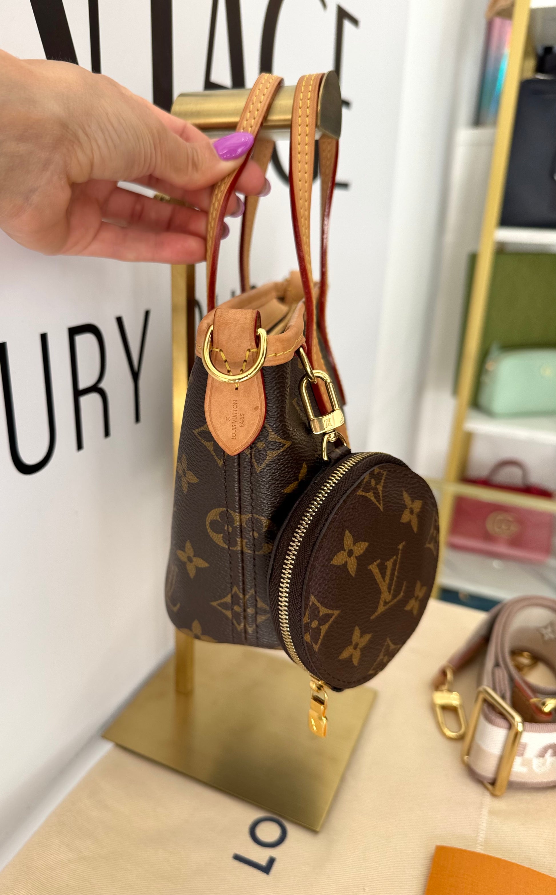 Borsa Neverfull BB Monogram Louis Vuitton