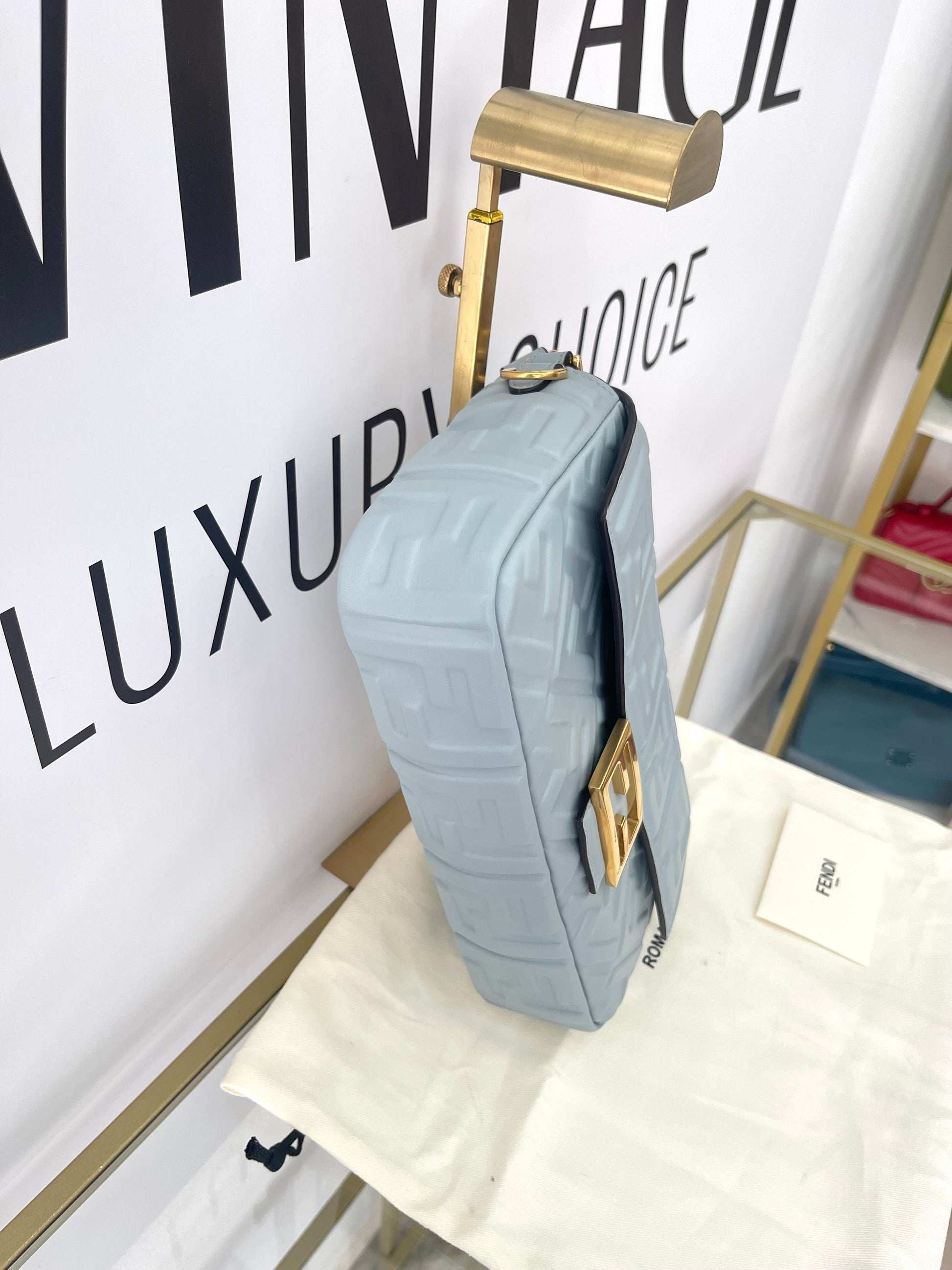 Borsa Baguette FF Fendi