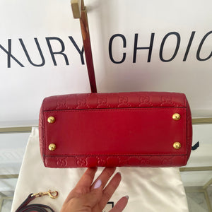 Bauletto Boston Guccissima Gucci