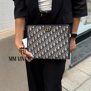 Pochette Dea 30 Montaigne Jacquard Dior Oblique Christian Dior