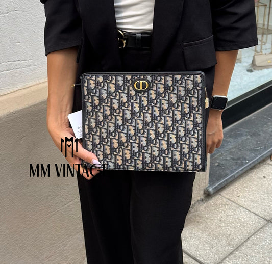 Pochette Dea 30 Montaigne Jacquard Dior Oblique Christian Dior