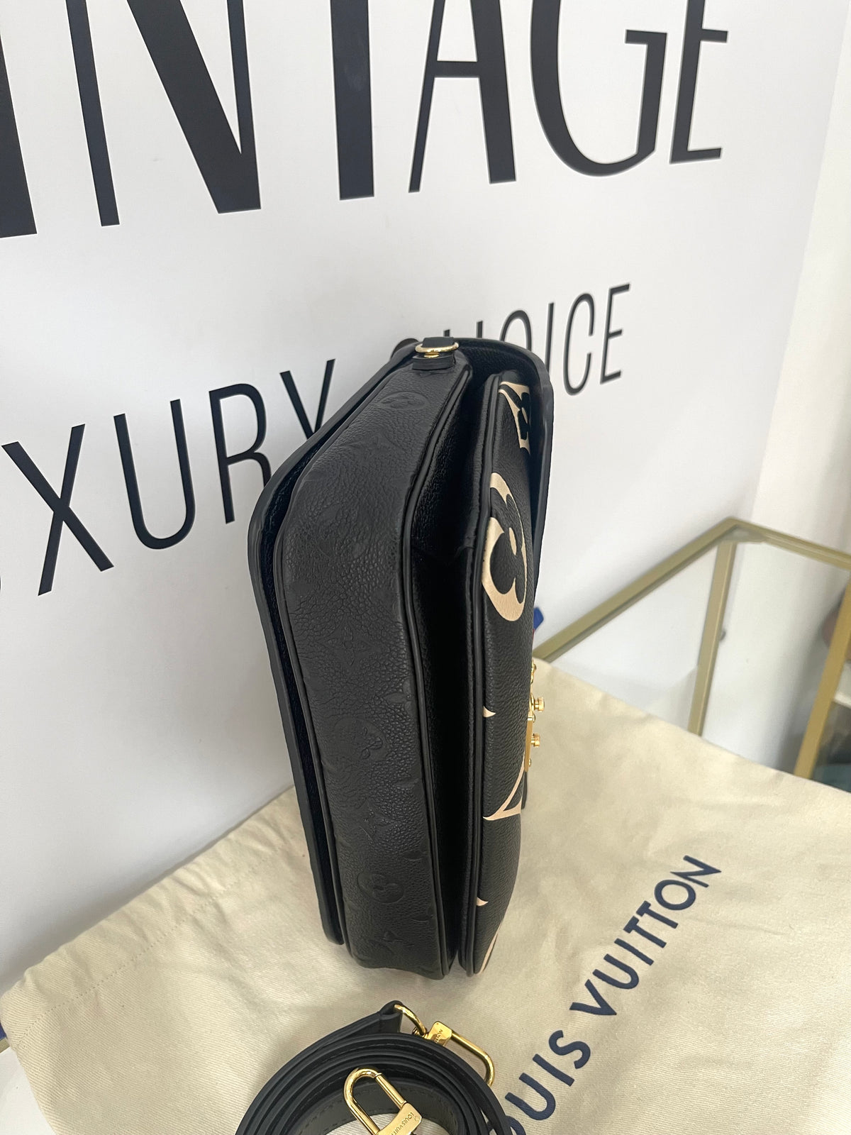 Borsa Métis Monogram Empreinte Giant Limited Edition LV Crafty Louis Vuitton