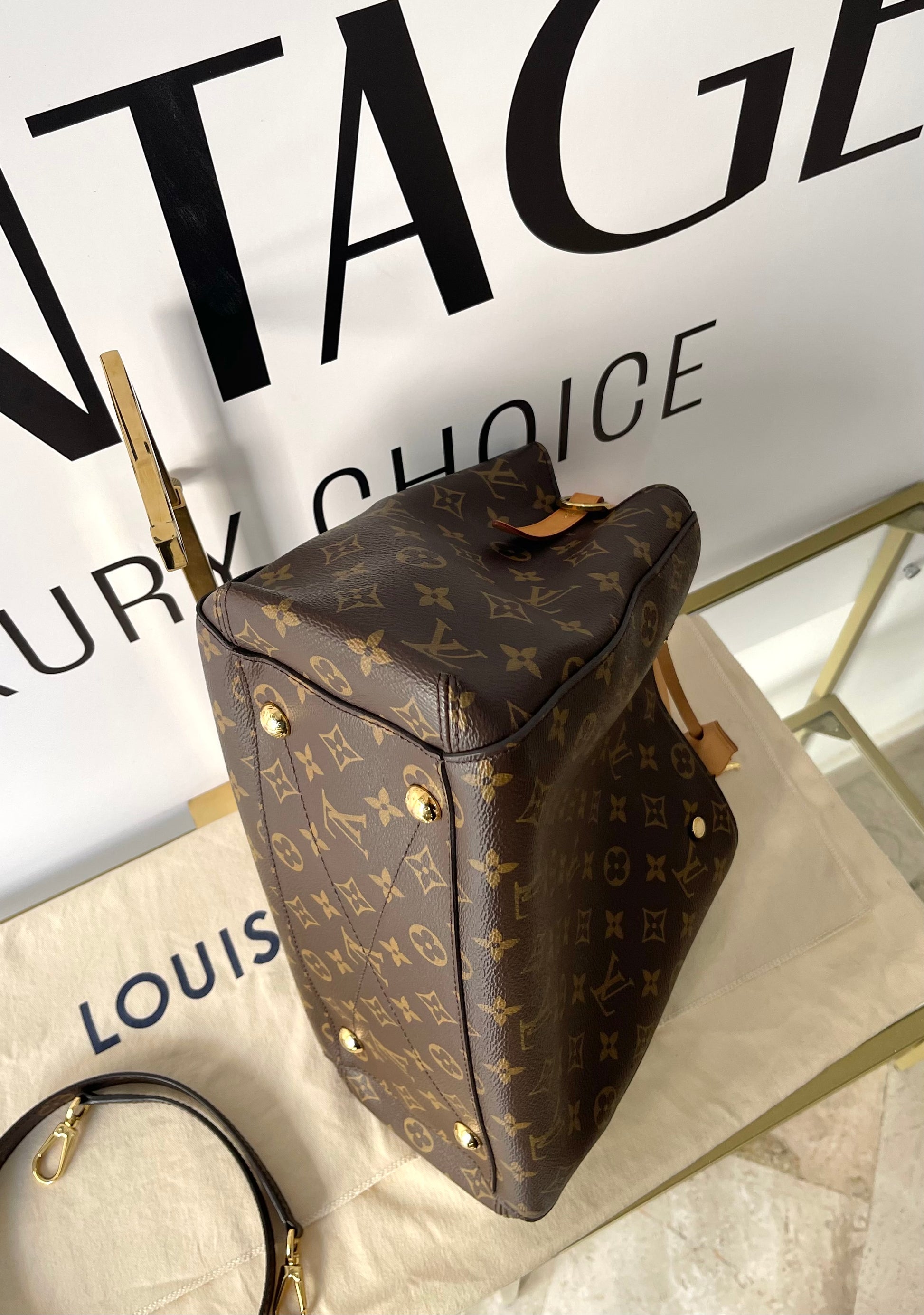 Borsa Montaigne MM Monogram Louis Vuitton