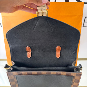 Borsa Beaumarchais Damier Ebène Louis Vuitton