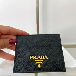 Portacarte in Saffiano Prada
