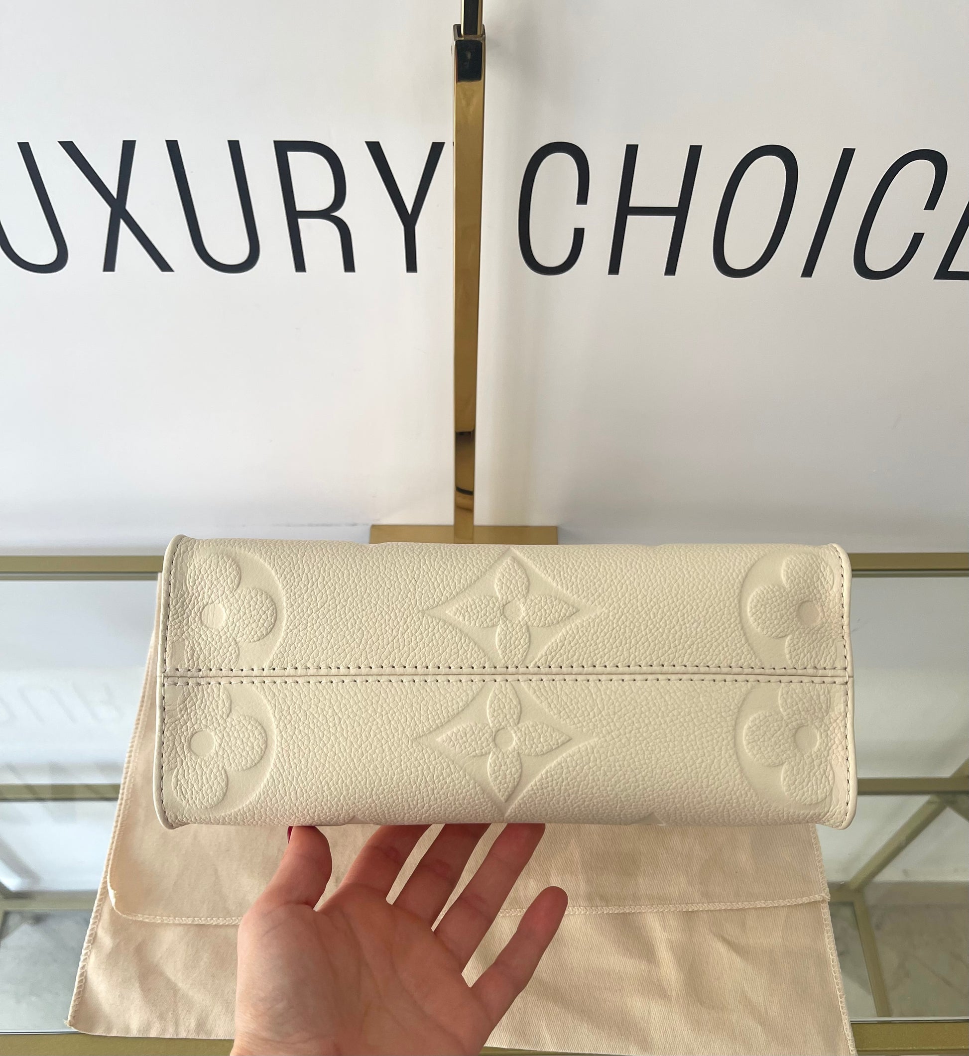 Borsa OnTheGo PM Monogram Empreinte Louis Vuitton