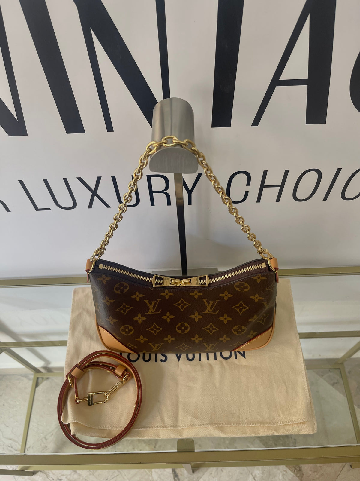 Borsa Boulogne PM Monogram Louis Vuitton