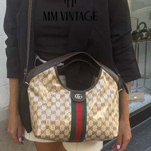 Borsa Shopping Giglio GG Crystal Gucci