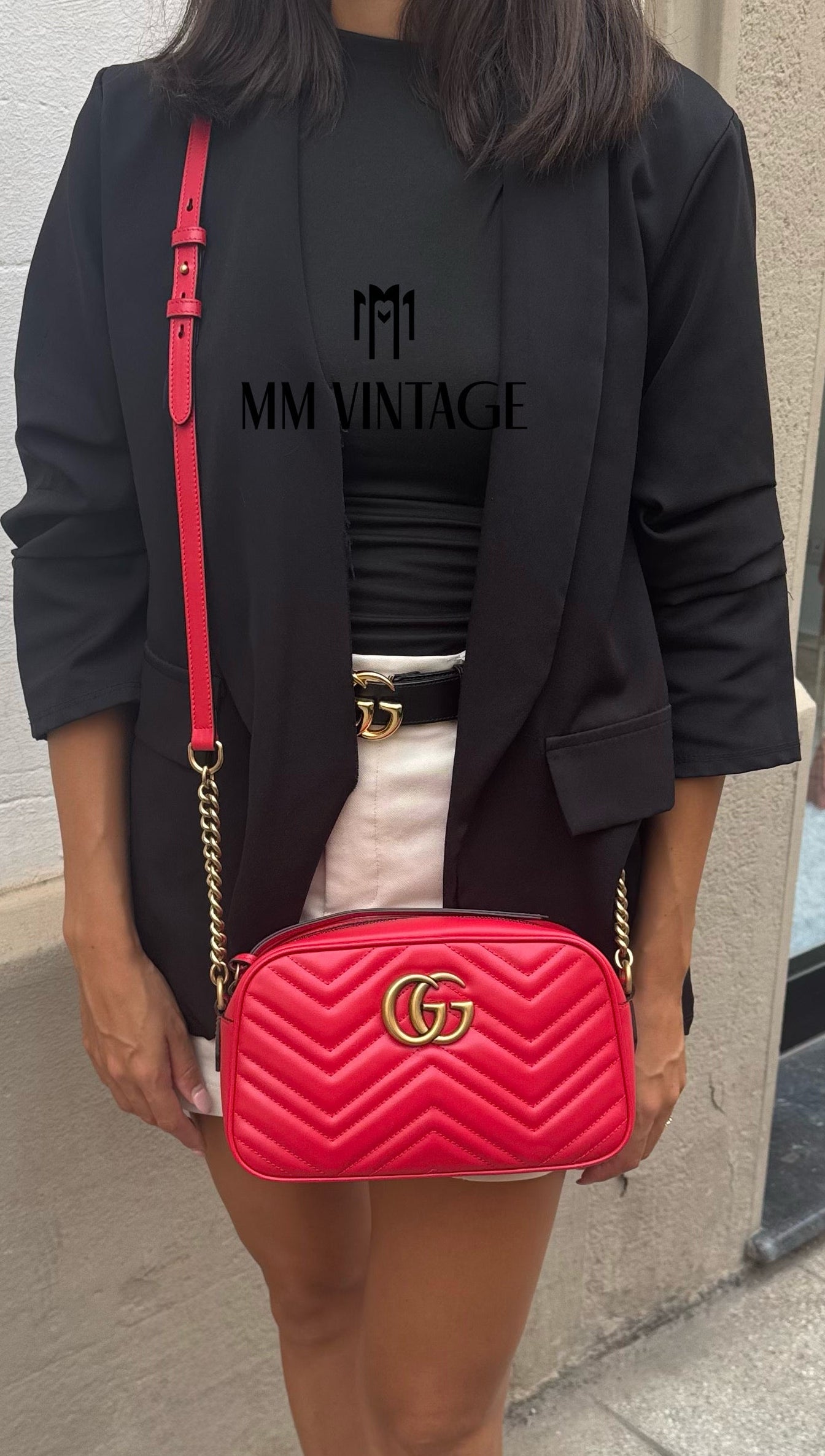 Borsa Camera Bag GG Marmont Matelassé Gucci
