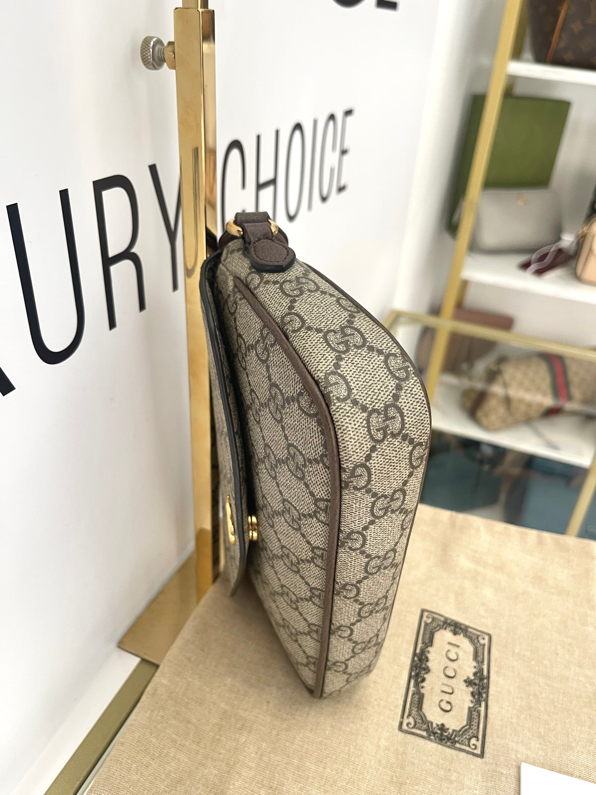 Pochette Ophidia GG Supreme Gucci