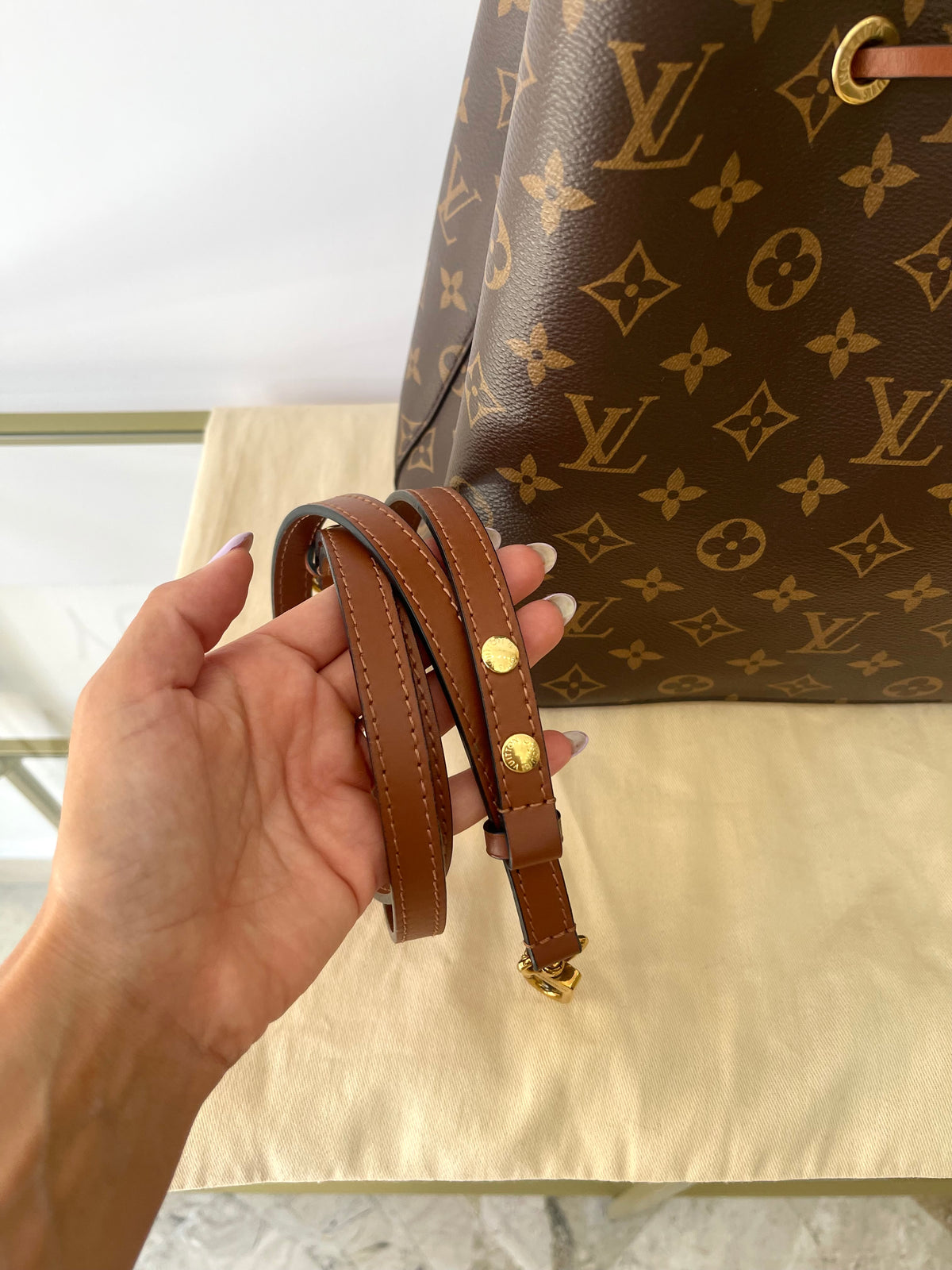 Borsa NéoNoé MM Monogram Louis Vuitton