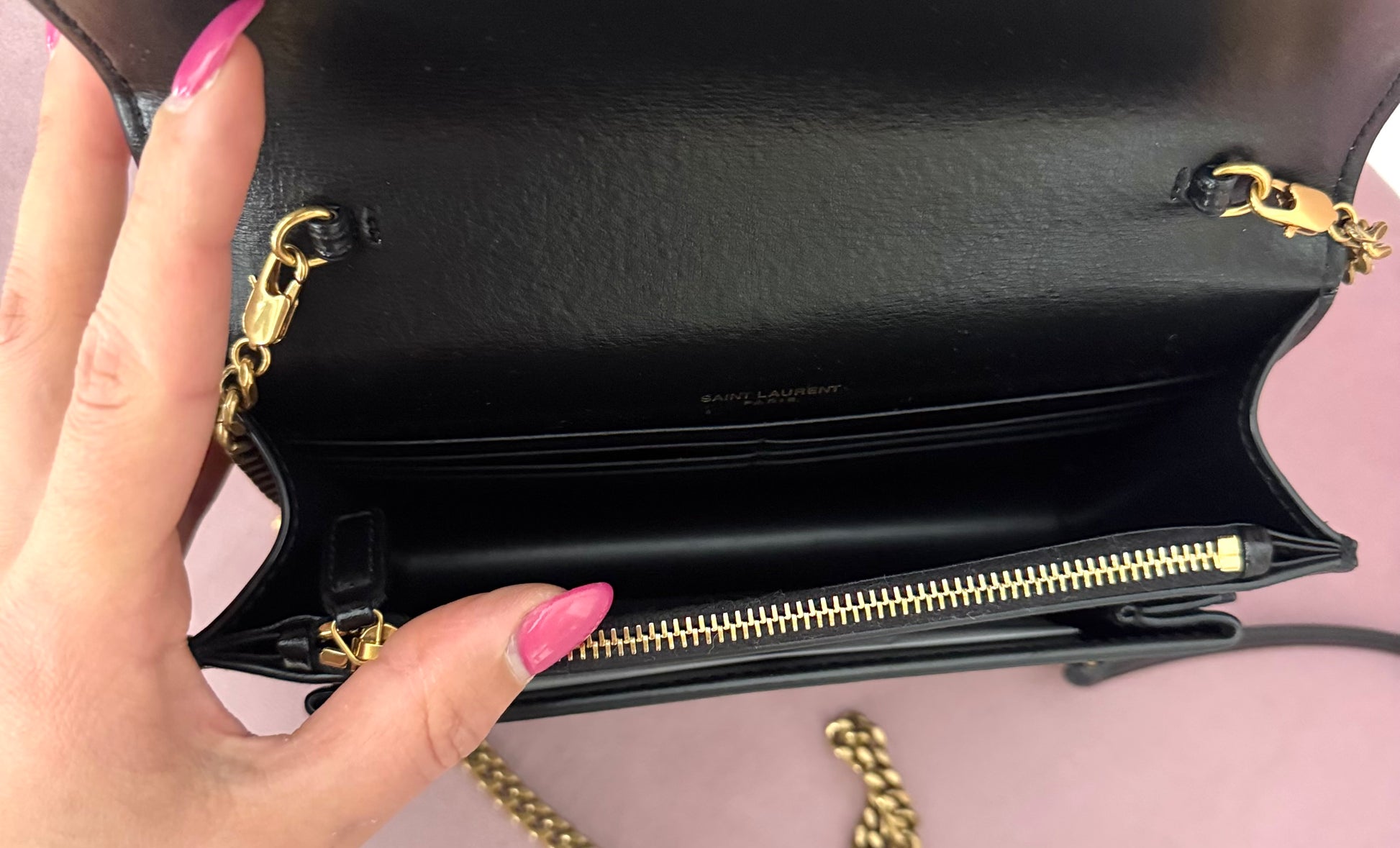 Wallet On Chain Sunset Saint Laurent