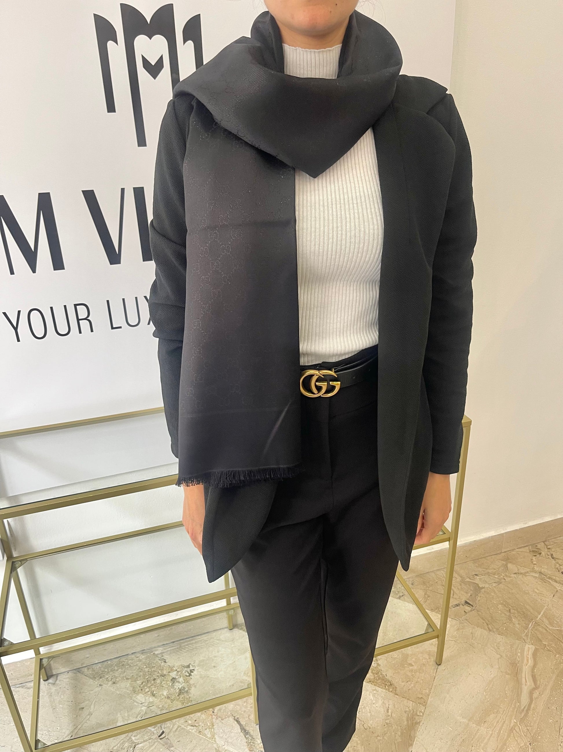 Scialle GG Lamé Gucci