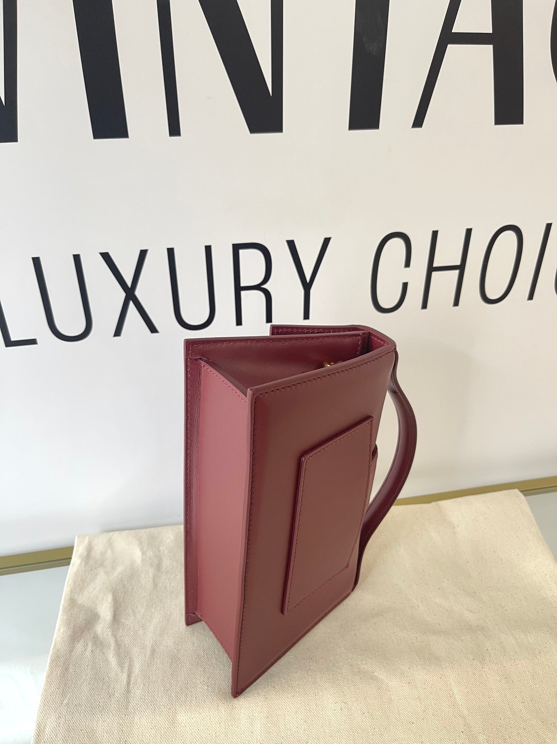 Borsa Le Grand Bambino Bordeaux Jacquemus