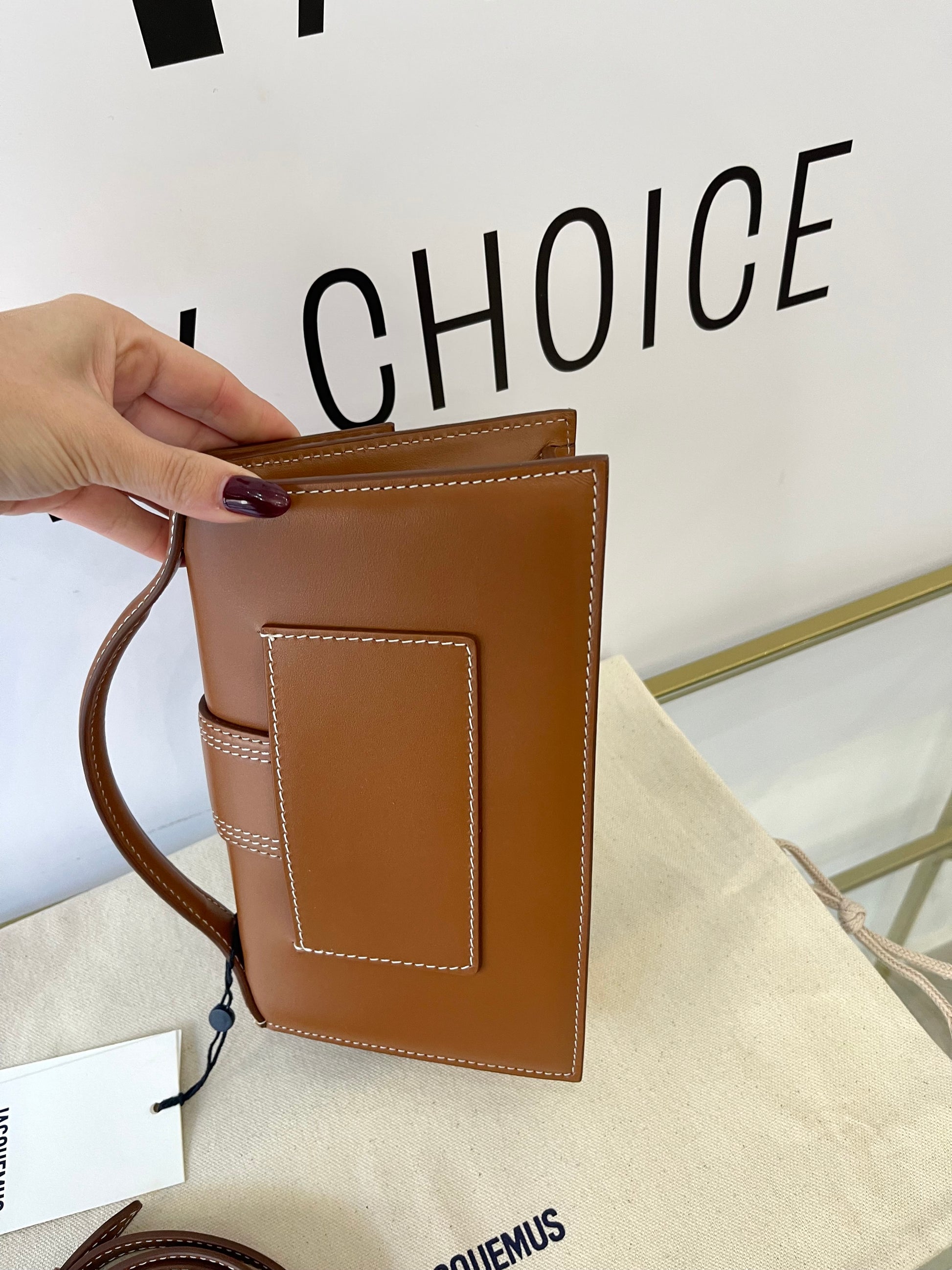 Borsa Le grand Bambino light brown Jacquemus