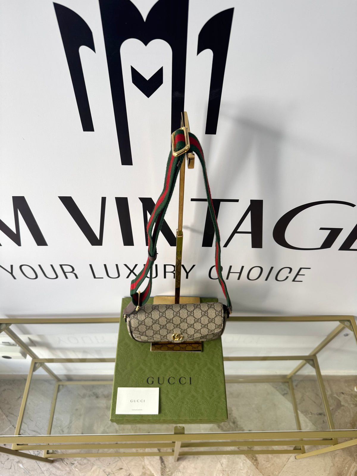 Pochette Ophidia GG Supreme Gucci