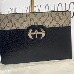 Pochette Interlocking GG Supreme Gucci
