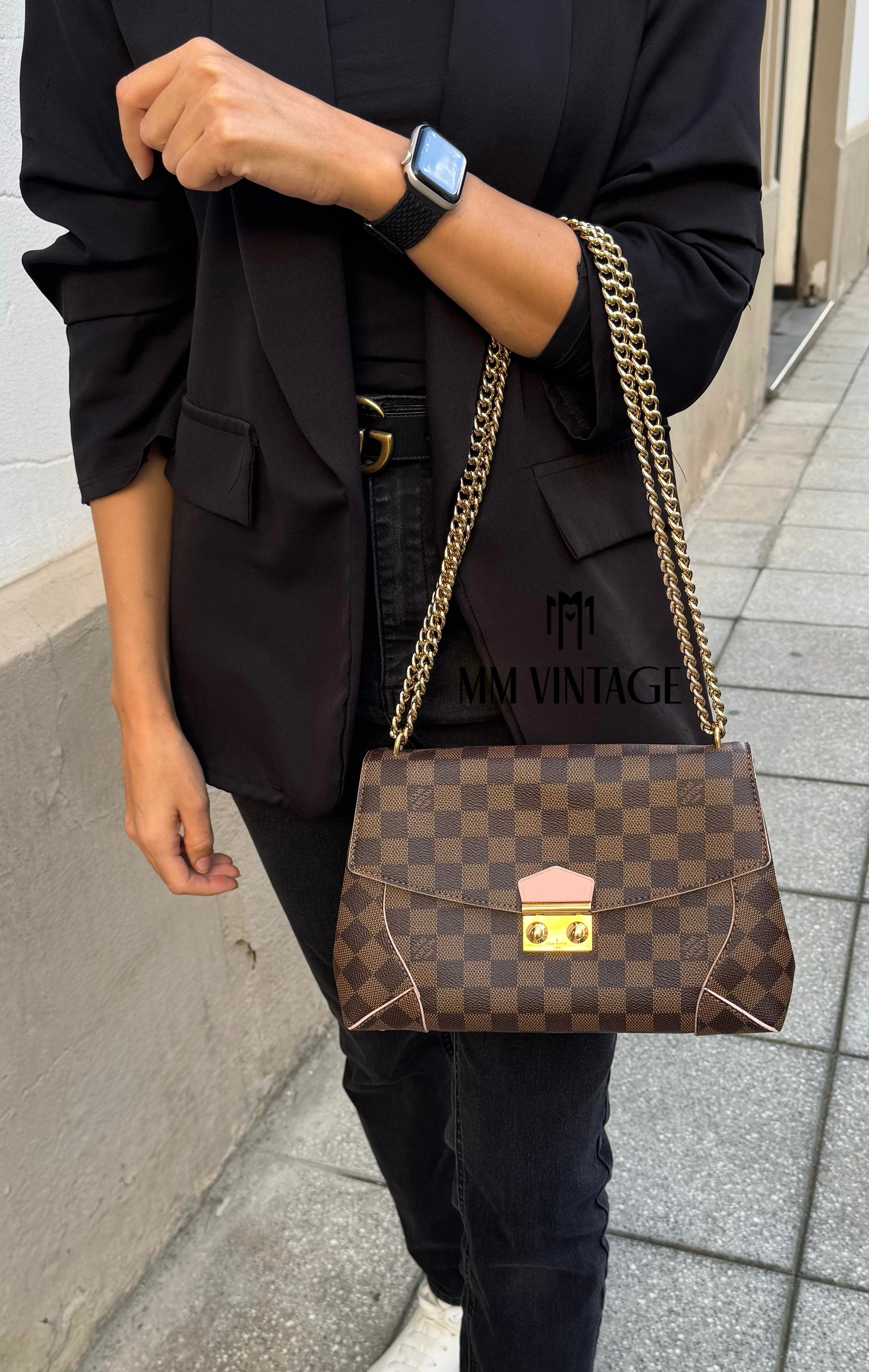 Borsa Caissa Damier Ebéne Louis Vuitton