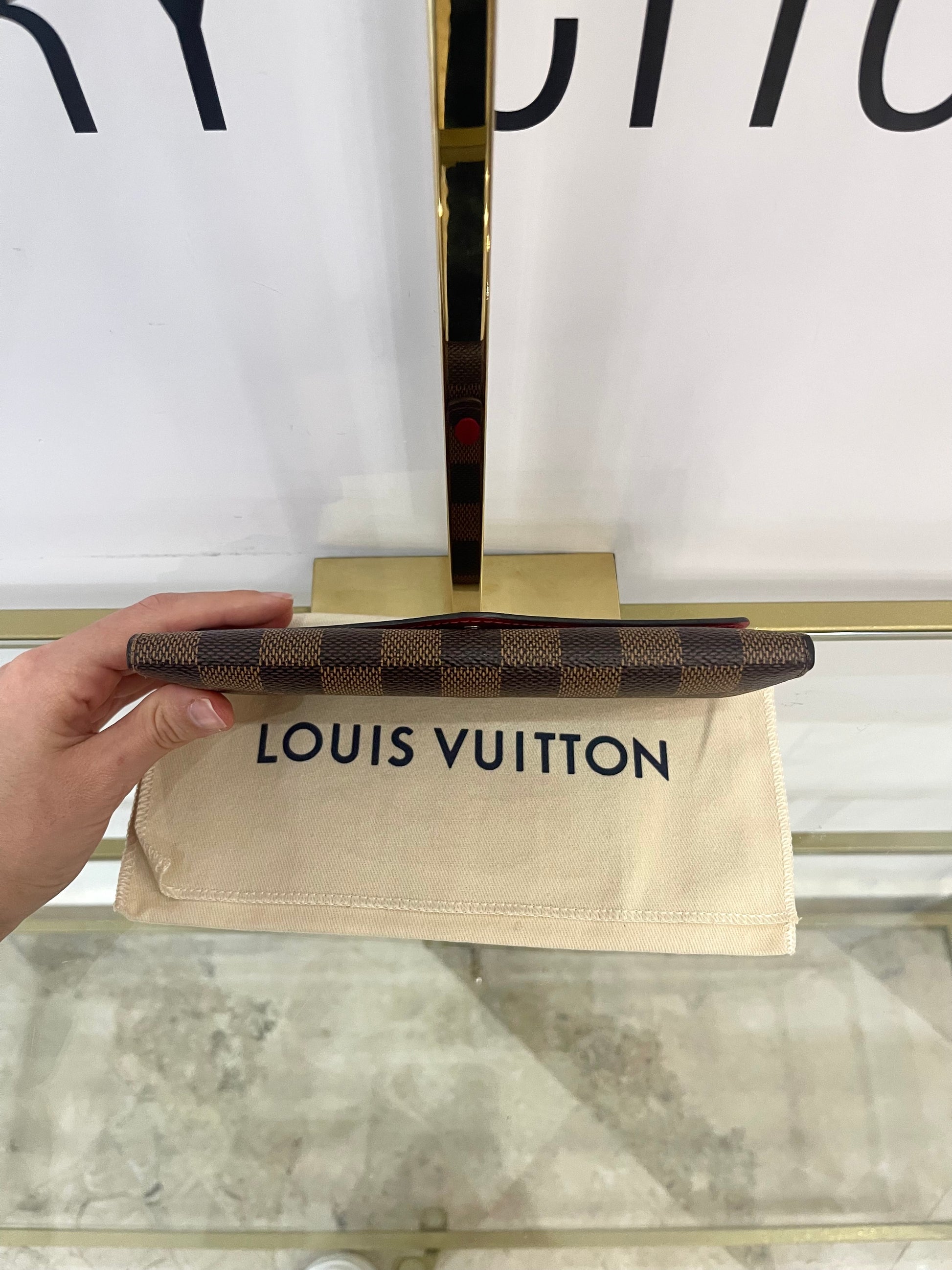 Portafoglio Josephine Damier Ebéne Louis Vuitton