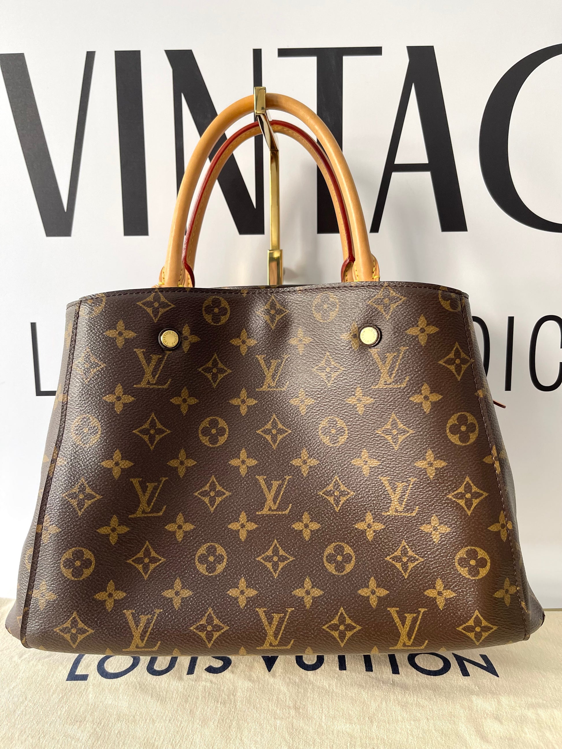 Borsa Montaigne MM Monogram Louis Vuitton