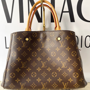 Borsa Montaigne MM Monogram Louis Vuitton