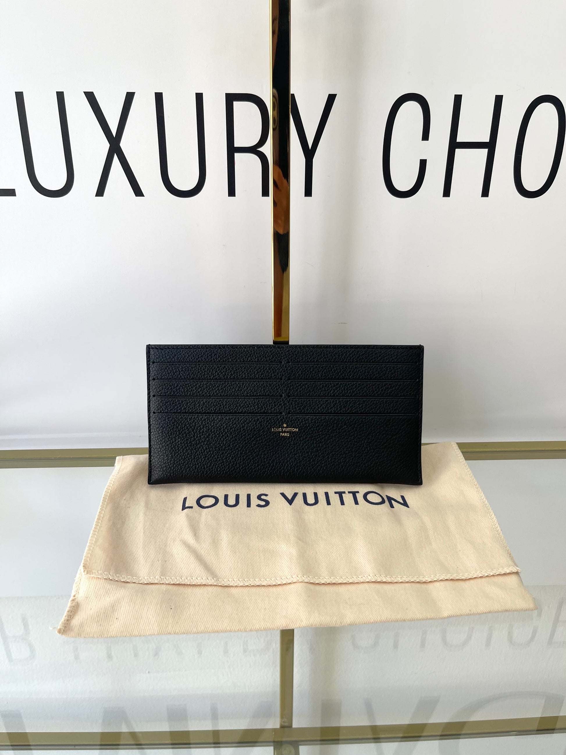 Pochette Félicie Monogram Empreinte Bicolor Louis Vuitton