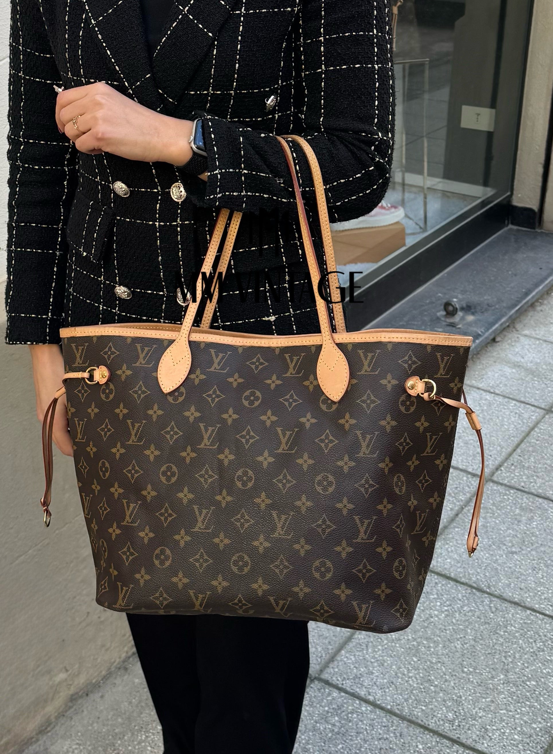 Borsa Neverfull MM Monogram Louis Vuitton
