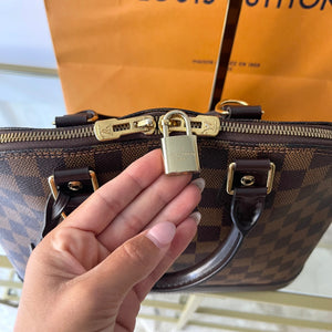 Borsa Alma PM Damier Ébène Louis Vuitton