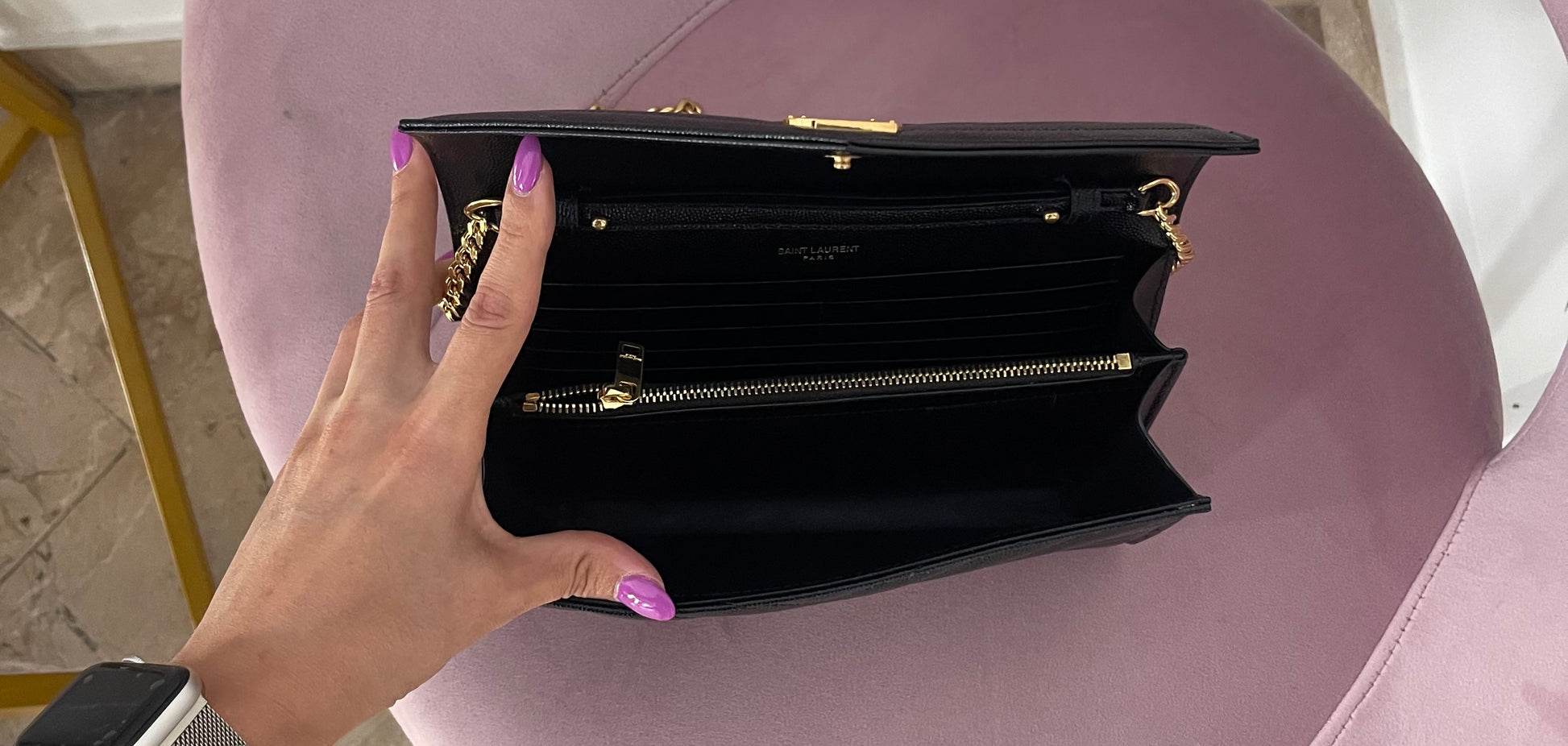 Wallet On Chain Cassandre Saint Laurent