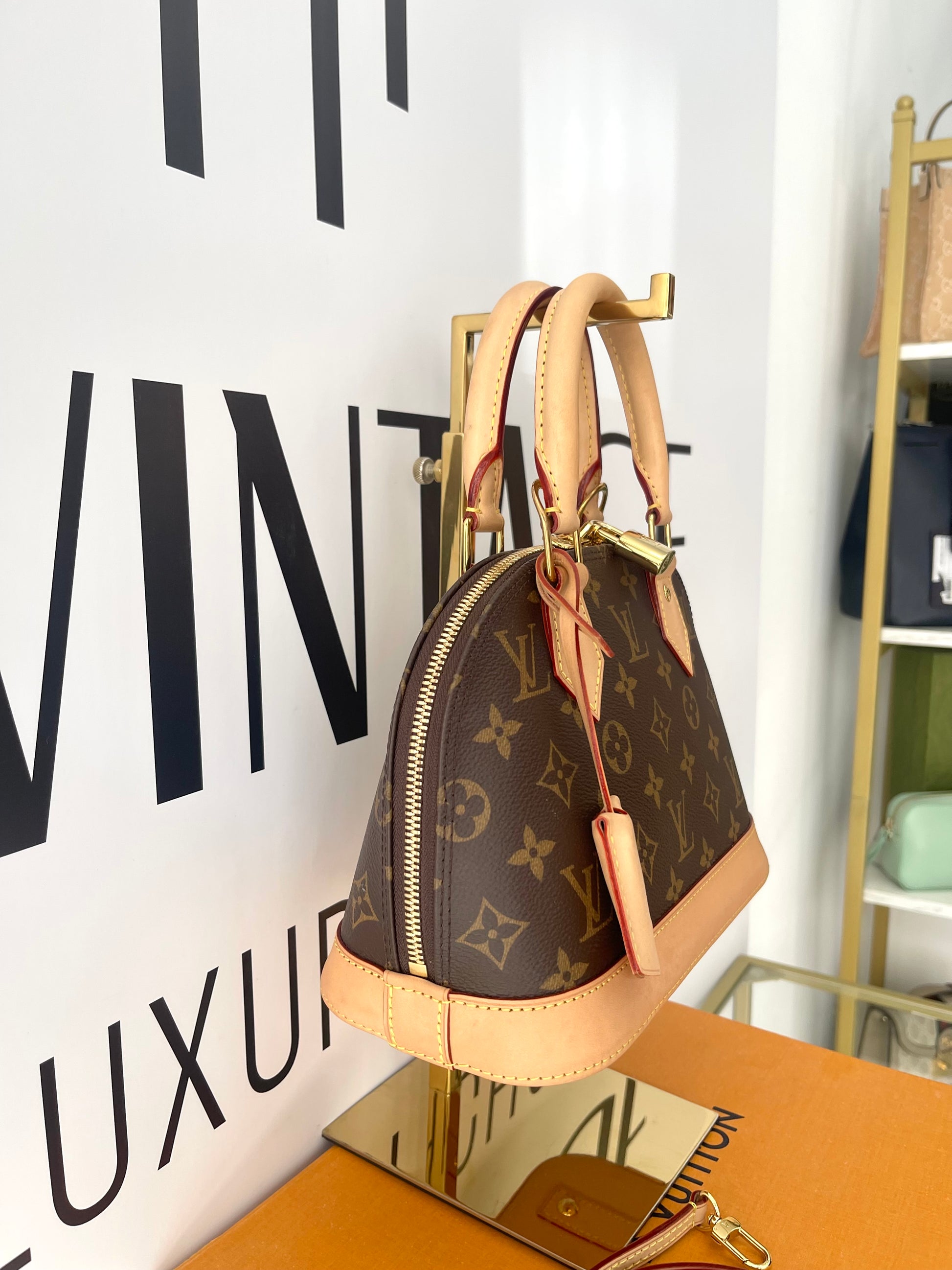 Borsa Alma BB Monogram Louis Vuitton