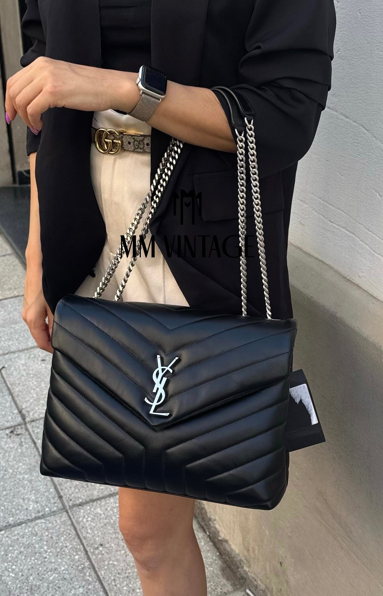 Borsa LouLou Medium Saint Laurent