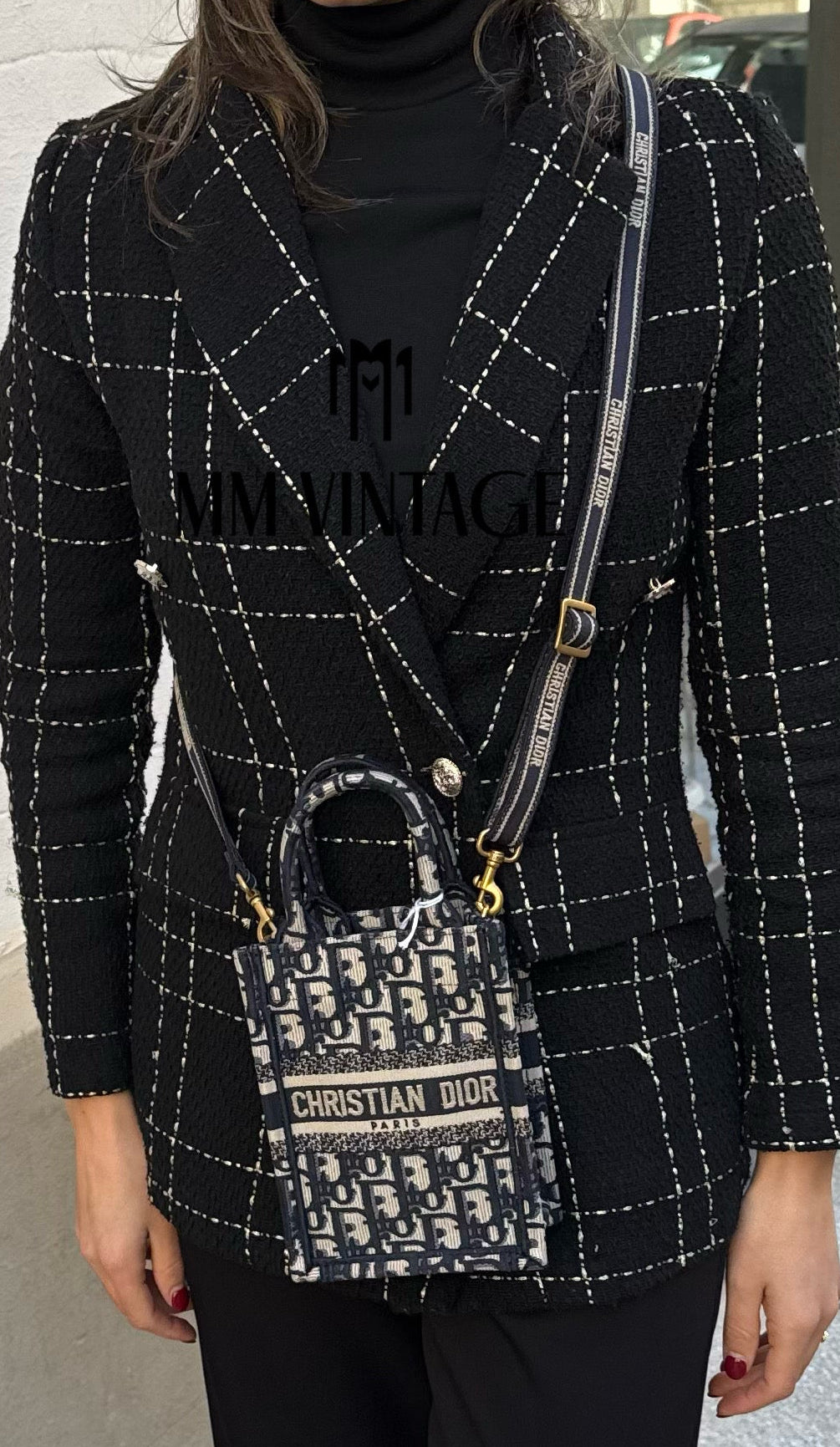 Borsa Dior Book Tote Mini Christian Dior