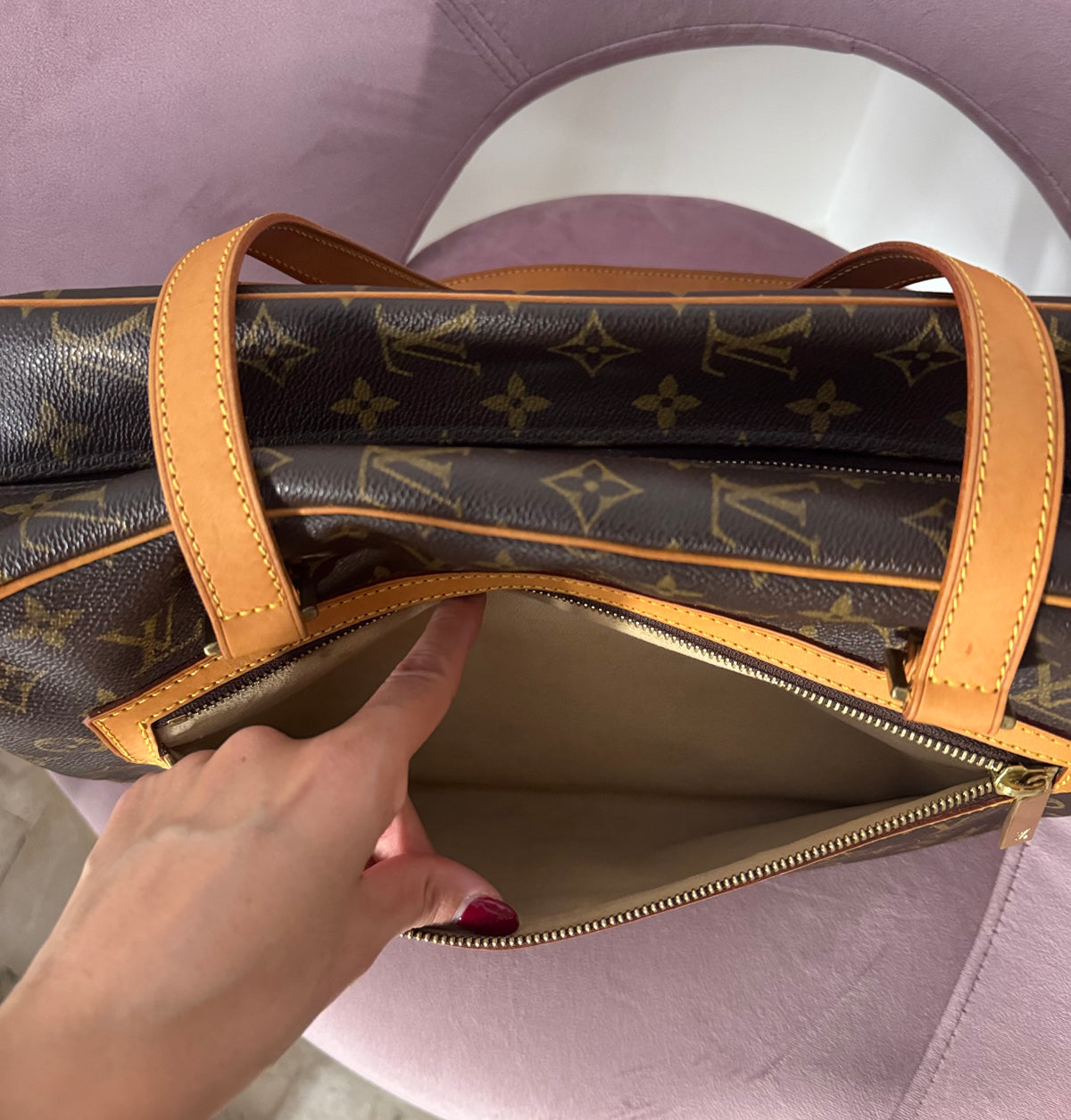 Borsa Cité GM Monogram Louis Vuitton