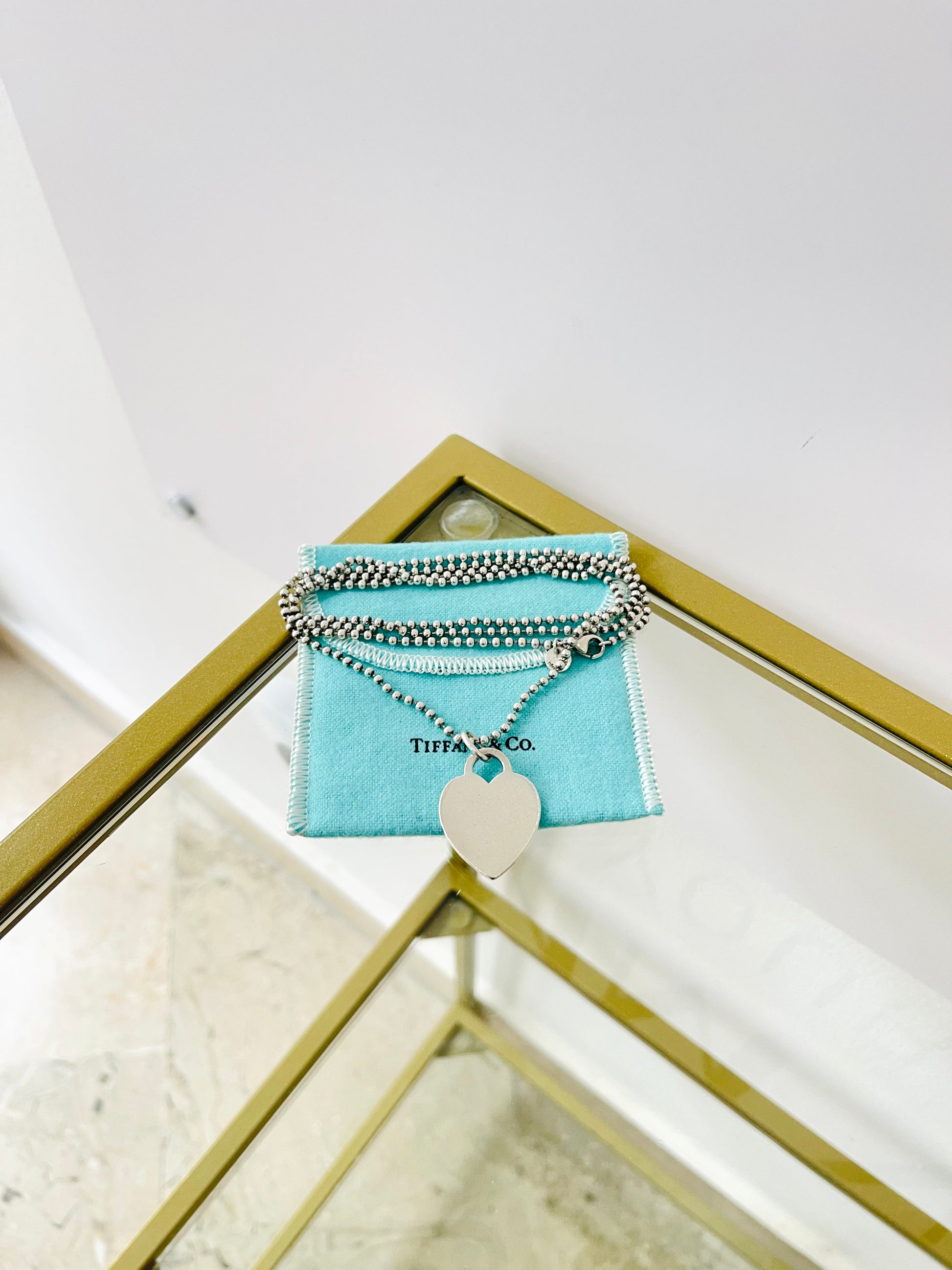 Collana a pallini Cuore L Tiffany