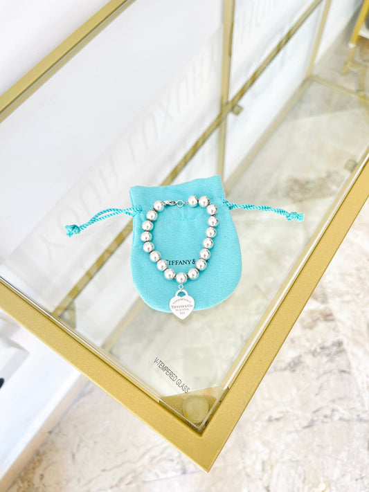 Bracciale Bead Cuore Small Tiffany